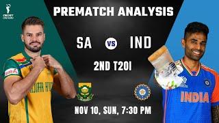 IND vs SA 2nd T20i Dream11 Team | South Africa vs India 2nd T20I Match PREDICTION | WHO WILL WIN?