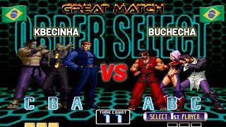 KOF 2002 - Mestre KBECINHA desafía al Kim legendario Buchecha