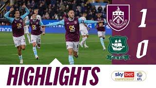 Brownhill Nets From The Spot Under The Lights | HIGHLIGHTS | Burnley 1 - 0 Plymouth Argyle