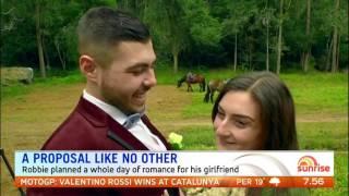 SUNRISE (CHANNEL 7)- Australias Best Proposal - Vybe Entertainment Wedding