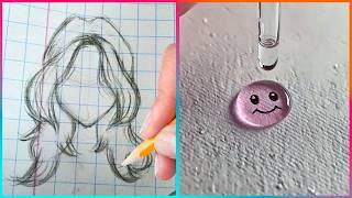 Easy Art TIPS & HACKS That Work Extremely Well ▶ 10