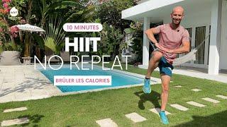 10min HIIT rapide - NO REPEAT  Anti-bourrelet - Alexandre Mallier - Move Your Fit