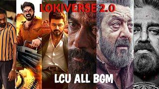 LCU ALL BGM | LCU BGM Compilation | LEO - Lokiverse 2.0 Theme  | LCU Mashup | Kaithi, Vikram, Leo