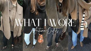 What I Wore In A Week | Autumn Outfits