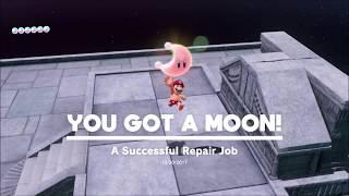 Lake Kingdom Moon #20 A Successful Repair Job | Super Mario Odyssey - Block Puzzle solution