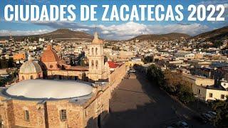 Municipios de ZACATECAS y ZM 2022 | Los 10 Más Poblados | Calera, Jerez, Sombrerete, Río Grande...