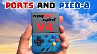 Preloaded PORTS & PICO-8 Games on Miyoo Mini V4