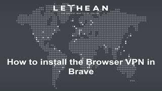 How to install the Browser VPN in Brave