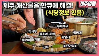 [제주여행] 제주도 동쪽 바다뷰 해산물 맛집! 재료 싱싱하고 다양합니다. [feat.탐나오/제주관광협회]