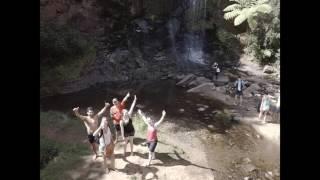 Drone-ando 29, Walking barefoot in New Zealand