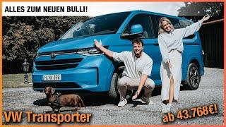 VW Transporter im Test (2025) Alles zum NEUEN Bulli auf Ford Tourneo Basis! Review | Caravelle | POV