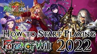 How To Start Playing Force of Will (TCG) in 2022! Plus New Starter Deck Unboxing!!