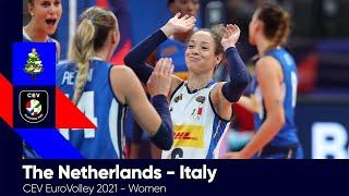 The Netherlands vs Italy I CEV EuroVolley 2021 Women I Holidays Special