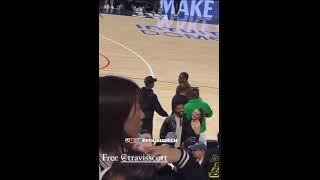 Chaos at the Clippers/Lakers Game: Security Tries to Drag Travis Scott Out!