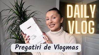 DAILY Vlog | Unboxing colet F64 si un colet de make-up |  Pregatiri inainte de Vlogmas