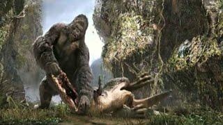 King Kong vs V-Rex (With God of War 3: Rage of Sparta Music)