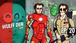 Civil War Talk & Ghostbusters Face-Palm - Wulff Den Live Ep 20