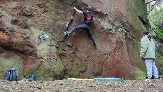 Berlin's Fallen | V5/6C+ Boulder | Nesscliffe