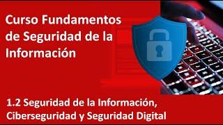 1 2 Seguridad de la Informacion, cibersuridad y seguridad digital