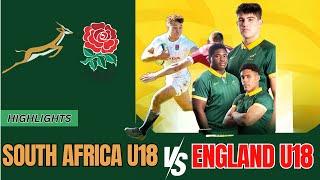 Rugby Showdown: England U18 vs South Africa U18 | The Rivalry Continues!