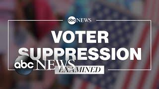 What is voter suppression? l ABC News