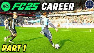 EA SPORTS FC 25 Career Mode Part 1! A STAR IS BORN!