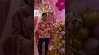 How to make flower balloons #ytshort #shorts #howto #balloondecorationideas #balloonarrangement