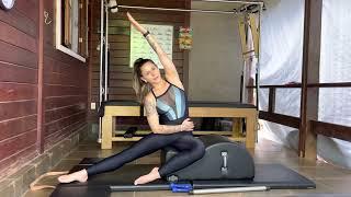 SIDE SIT UPS on Spine Corrector - Pilates Bruna Marchetto