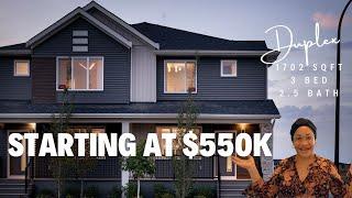 Duplex at Pine Creek SW Calgary by Shane Homes - Let's Tour Together