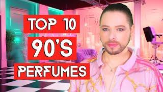 Top 10 Nineties Perfumes! The 90's Fragrance Selection That Will Make You Fragrantly Time Travel!