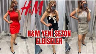 H&M YENİ SEZON ELBİSELERİ ! YILBAŞI İÇİN DENEMELİ ALIŞVERİŞ VLOG 1