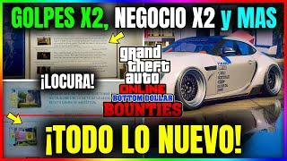 ¡TODO LO NUEVO QUE LLEGA! NUEVA ACTUALIZACION SEMANAL en GTA5 Online! GOLPES X2, NEGOCIO X2, DESC...