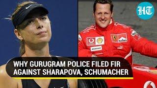 Tennis star Maria Sharapova, F1 racer Michael Schumacher booked for fraud in Gurugram