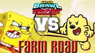 SpongeBob SquarePants vs Wubbzy II | Super Brawl Showdown v0.3.0b Full Match Gameplay