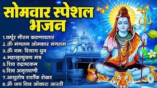 सोमवार स्पेशल  भजन : कर्पूर गौरम करुणावतारं, ॐ नमः शिवाय, शिव प्रार्थना, शिव अमृतवाणी, चालीसा व आरती