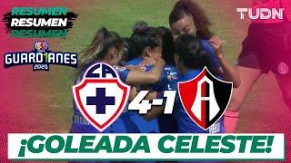 Resumen y goles | Cruz Azul 4-1 Atlas | Guard1anes 2020 Liga Mx Femenil - J2 | TUDN