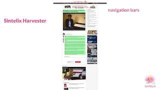 Sintelix Harvester - Web and Social Media Data Extraction Tool
