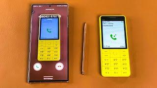 Fake BQ Only Yellow vs Samsung Note 20 Ultra Incoming Call & Outgoing Call