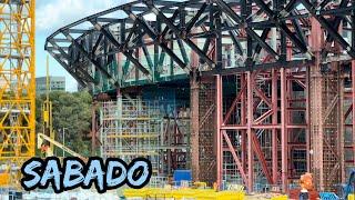 Obras en el Camp Nou a 16/11/24 |En Sábado  Sin Palabras |Fani Vlogs