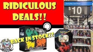 Amazing Pokémon TCG Deals & Evolving Skies Back in Stock!? (Pokemon TCG News)