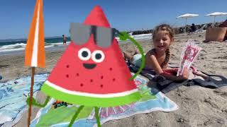 Day at the beach // ENJOYING DAY AT THE SEASIDE - V&K Fun Club #subscribe #beach #summer #Bulgaria
