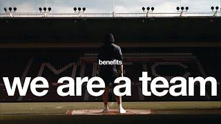 Benefits - We Are A Team