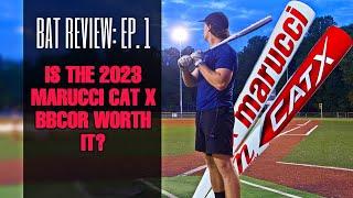 An Honest Review of the 2023 Marucci Cat X BBCOR Baseball Bat + Cat X GIVEAWAY!