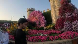 Dubai Miracle Garden || Mashum Billah Vlog || Go Pro 10 Video, No Edit