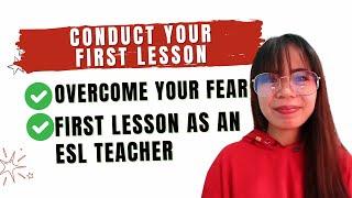 Teaching your first lesson: Tips for new ESL Tutors