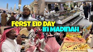 EID Prayr In Madinah￼