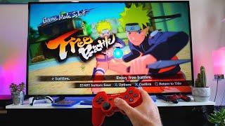 Testing Naruto Shippuden: Ultimate Ninja Storm 3 On The PS3- POV Gameplay Test