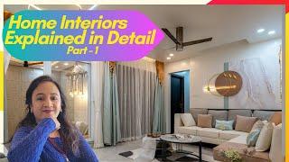 PART 1 - Interior Designing of 4BHK Explained in Detail - TIPS and IDEAS by Best Interior Designer