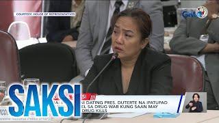 Saksi: (Part 1) Quadcomm hearing sa drug war: Testimonya ni Garma sa "Davao model"