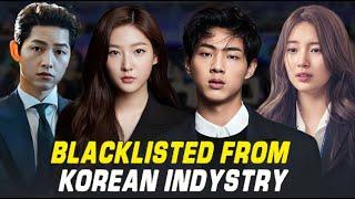 Top Korean Actors Who Got BLACKLISTED from Korean TV || Song Joong Ki || Bae Suzy